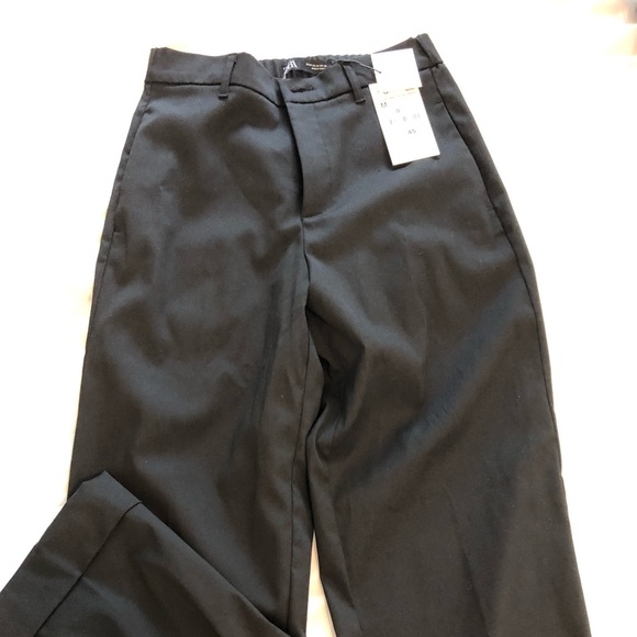Zara Wide Leg Cropped Pant - Picture 3 of 4